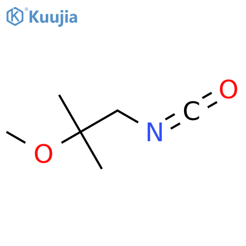 1-Isocyanato-2-methoxy-2-methylpropane structure