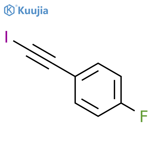 4-Fluoro-(2-iodoethynyl)benzene structure