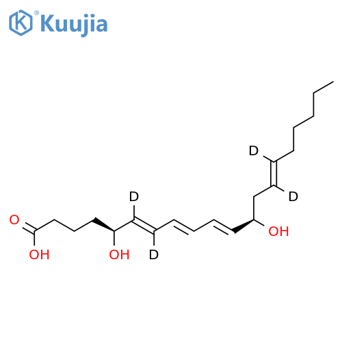 Leukotriene B4-d4 structure