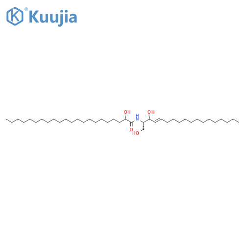 22:0(2S-OH) Ceramide, N-(2'-(S)-hydroxybehenoyl)-D-erythro-sphingosine, powder structure