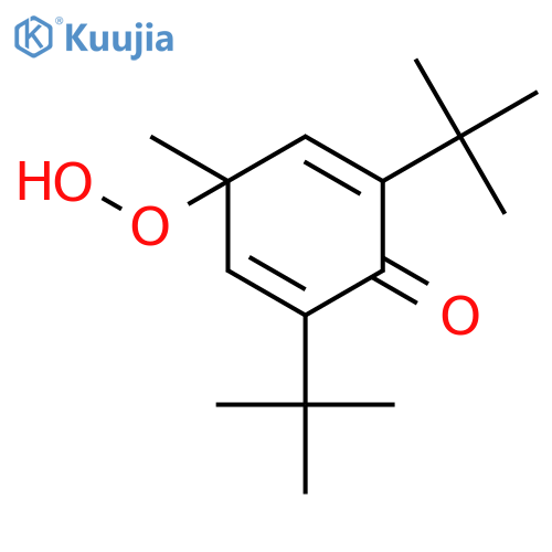 2,5-Cyclohexadien-1-yldioxy, 3,5-bis(1,1-dimethylethyl)-1-methyl-4-oxo- structure