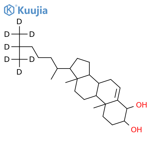 4b-Hydroxy Cholesterol-d7 structure