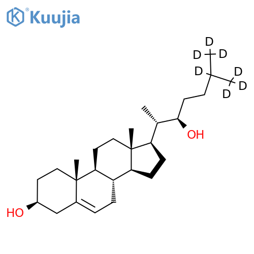 22(R)-Hydroxycholesterol-d7 structure