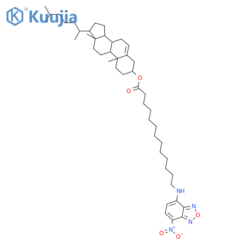 3-Dodecanoyl-NBD Cholesterol structure