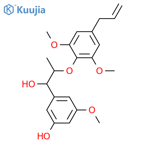 4,8'-Oxylign-8-ene-3,3',4',5,5',7'-hexol; (7'R*,8'R*)-form, 4'-Deoxy, 3,3',5-tri-Me ether structure