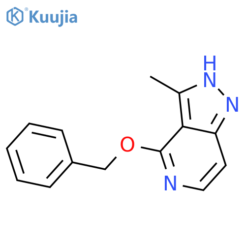 4-(Benzyloxy)-3-methyl-1H-pyrazolo4,3-cpyridine structure