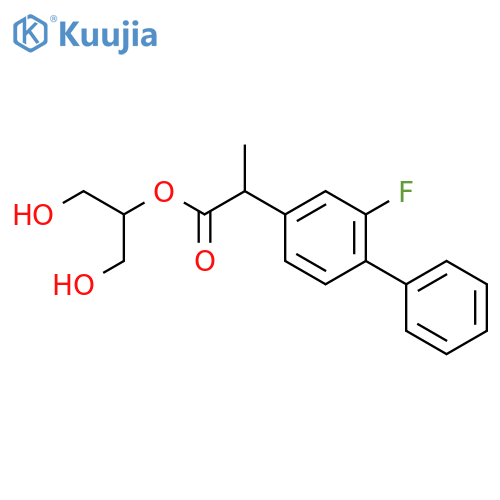 Flurbiprofen-2-Glyceryl Ester structure