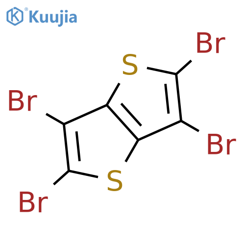 Perbromothieno3,2-bthiophene structure