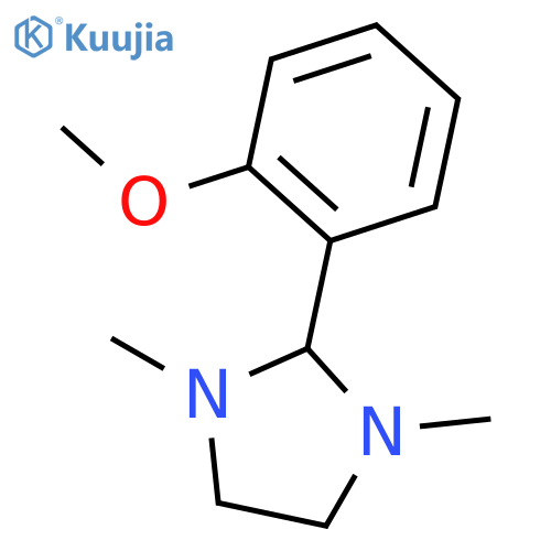 2-(2-methoxyphenyl)-1,3-dimethylimidazolidine structure