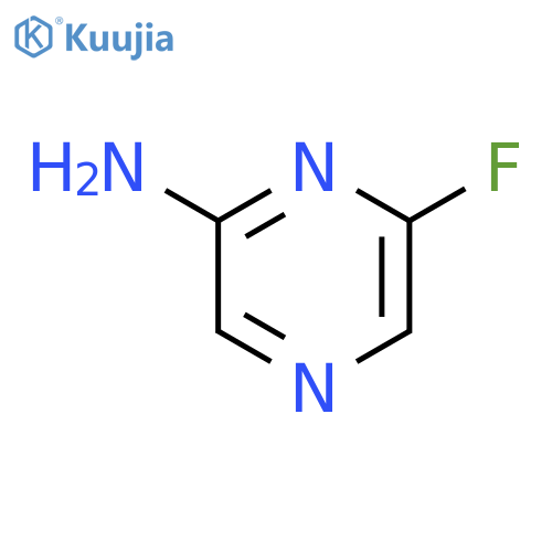 6-Fluoro-pyrazin-2-ylamine structure