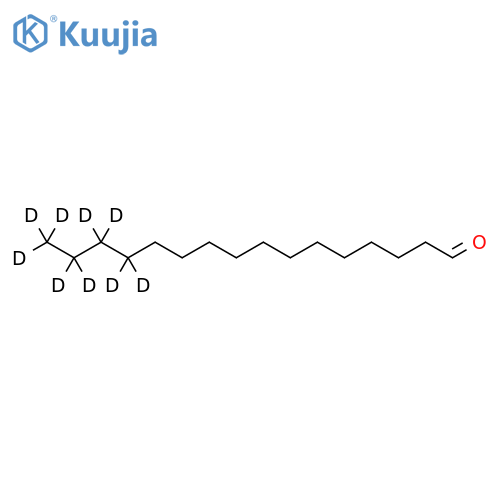 16:0 aldehyde-d9 structure