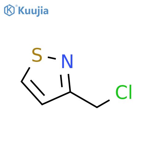 3-(chloromethyl)-1,2-thiazole structure