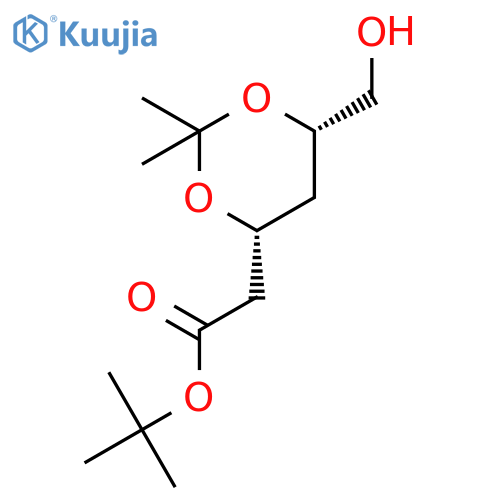 (4R,6S)-6-Hydroxymethyl-2,2-dimethyl-1,3-dioxane-4-acetic Acid 1,1-Dimethylethyl Ester structure