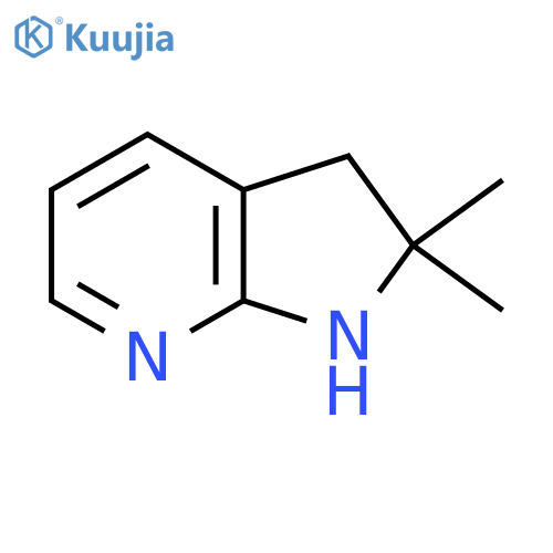 2,2-dimethyl-1H,2H,3H-pyrrolo[2,3-b]pyridine structure