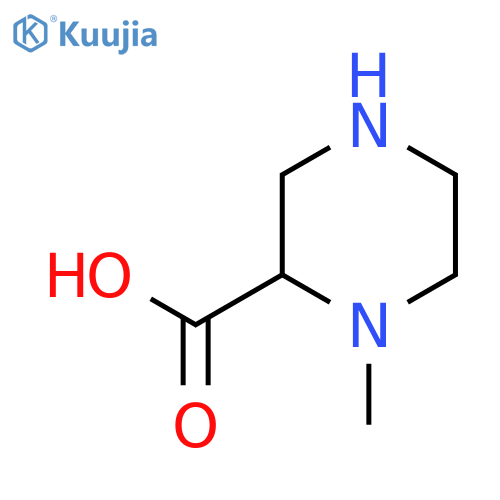 1-Methylpiperazine-2-carboxylic acid structure