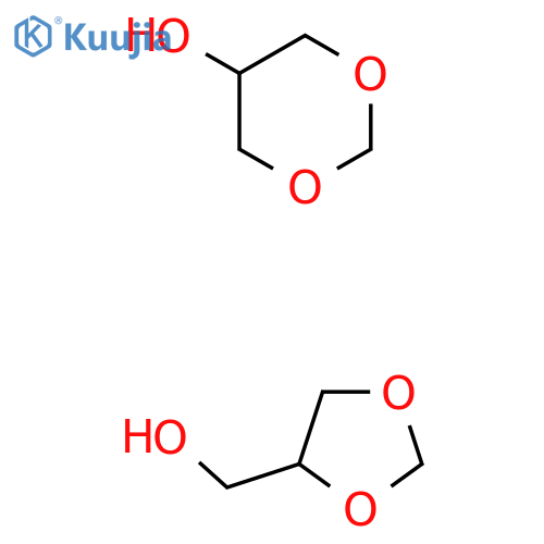 1,3-dioxan-5-ol:1,3-dioxolan-4-ylmethanol structure