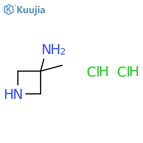3-methylazetidin-3-amine dihydrochloride structure
