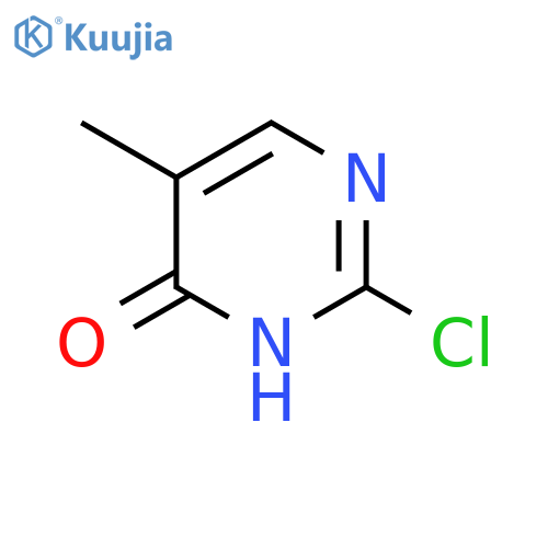 2-chloro-5-methyl-1H-pyrimidin-6-one structure