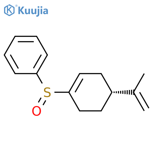 (4R)-Perillyl Phenyl Sulfoxide structure