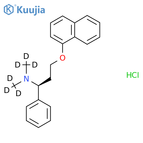 Dapoxetine-d6 Hydrochloride structure