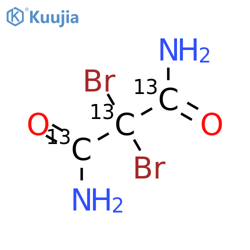 Dibromo Malonamide-13C3 structure