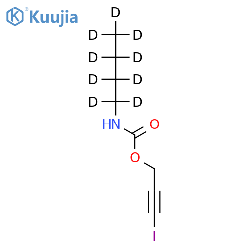 3-Iodo-2-propynyl N-Butylcarbamate-d9 structure
