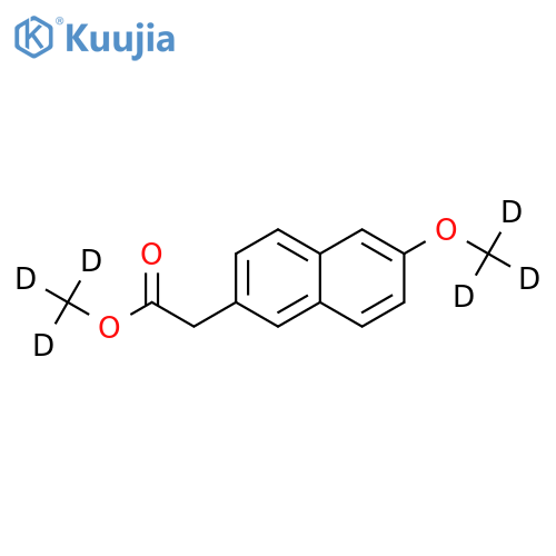 Methyl 6-Methoxy-2-naphthylacetate-d6 structure