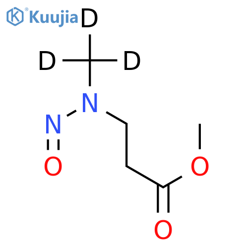 N-Nitroso-N-methyl-3-aminopropionic Acid-d3, Methyl Ester structure