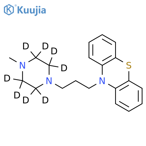 Perazine-d8 Dihydrochloride Salt structure