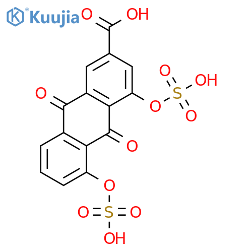 Rhein Disulfate structure