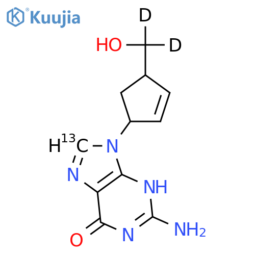 Carbovir-13C,d2 structure