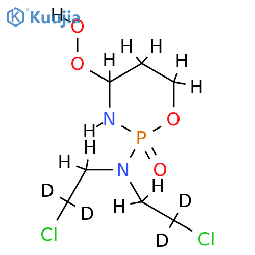 4-Hydroperoxy Cyclophosphamide-d structure