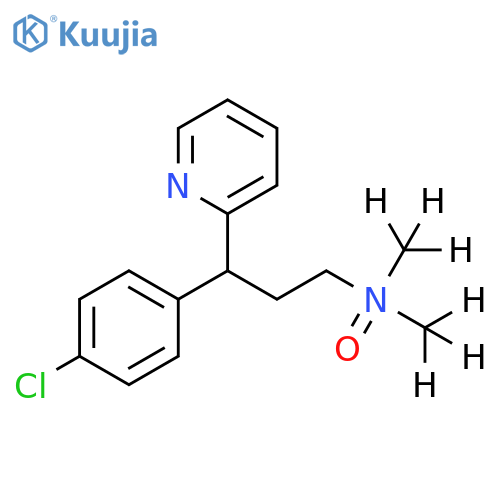 Chlorpheniramine-d6 N-Oxide structure