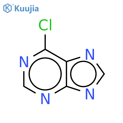 6-Chloropurine-13C2,15N structure
