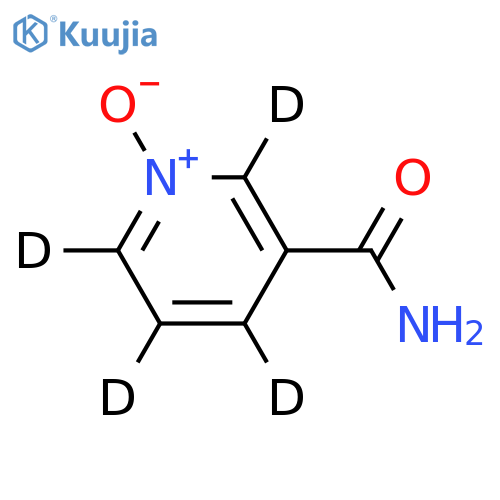 Nicotinamide-d4 N-Oxide (d4 Major) structure