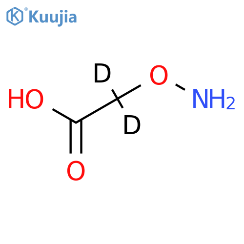Carboxymethoxyamine-d2 Hemihydrochloride structure