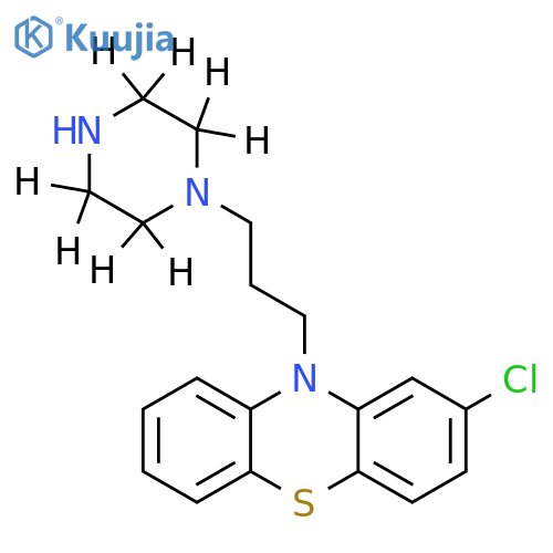 N-Desmethyl Prochlorperazine-d8 Dimaleate structure
