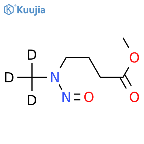 N-Nitroso-N-methyl-4-aminobutyric Acid-d3 Methyl Ester structure
