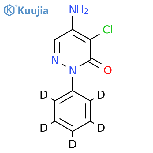 Chloridazon-d5 (Major) structure