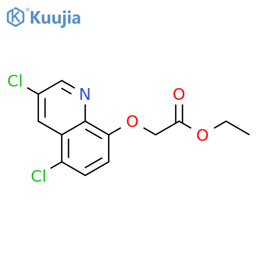 Ethyl 2-(3,5-Dichloroquinolin-8-yloxy)acetate structure