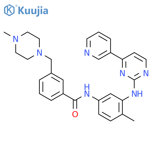 Imatinib Meta-methyl-piperazine Impurity structure