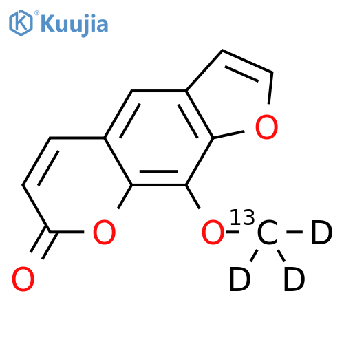 8-Methoxy Psoralen-13CD3 structure