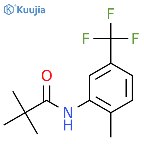 6-Methyl-3-(trifluoromethyl)pivalanilide structure