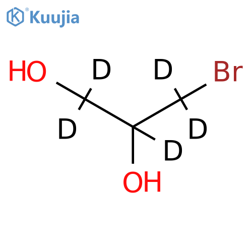 3-Bromo-1,2-propanediol-d5 structure