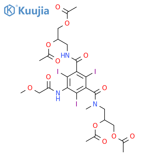 Tetra-O-acetyl Iopromide structure