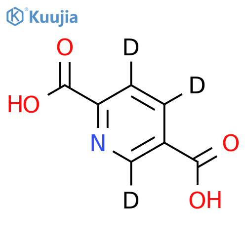 2,5-Pyridinedicarboxylic Acid-d3 structure