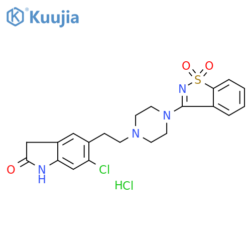 Ziprasidone Sulfone HydrochlorideDiscontinued structure
