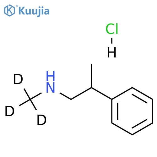 Phenylpropylmethylamine-d3 Hydrochloride structure