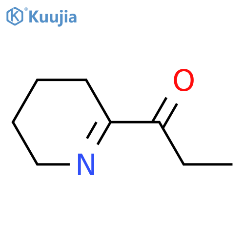 2-Propionyl-3,4,5,6-tetrahydropyridine-13C3 structure