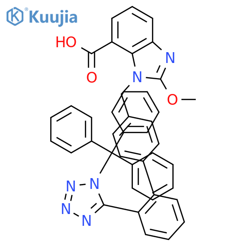 N-Trityl Candesartan Methoxy Analogue structure